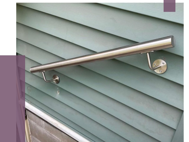 Поручни из нержавеющей стали в Анжере-Судженске от 7693 руб.  | ПРОЛЁТ-Нжр